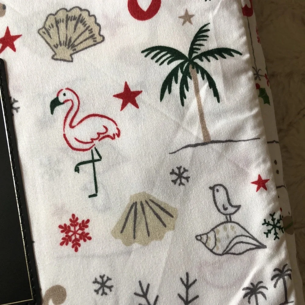 Cynthia Rowley Christmas BEACH Sheet Set - TWIN